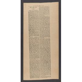 Printed proofs of 'Men I have met' by 'Goai'