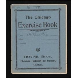 Manuscript of 'Pioneer recollections', part 1, chapter 4