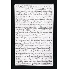 Photocopy of the manuscript entitled, 'Rakiura (Stewarts [sic] Island); The gem of the South'