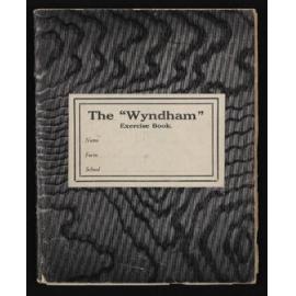 Notebook including poetry and verse