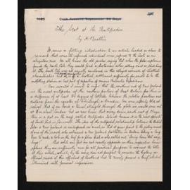Manuscript entitled 'The Scot at the Antipodes', by Herries Beattie