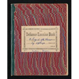 Manuscript entitled, 'A legend of Waiau', by Apteryx