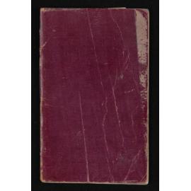Notebook 'presented to Mrs Beattie on her birthday from her loving son Herries'