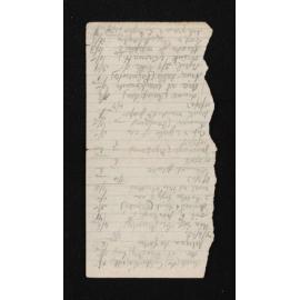 Letters from Herries to his mother, describing a trip through Otago, including rough sketches of rock art drawings