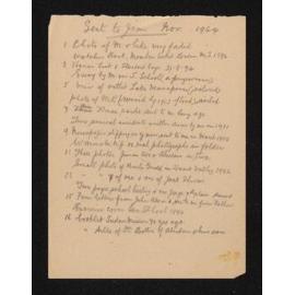 Notes and other papers