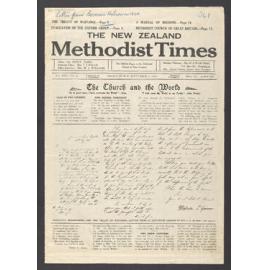 The New Zealand methodist times, Vol XXV, No.9, 2 September 1933