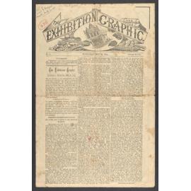 The exhibition graphic, No.2, 28 May 1884, including an article by James Beattie on the Mosgiel Woollen Mills