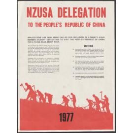 "NZUSA Delegation to the People's Republic of China"