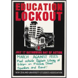 "Education Lockout July 17 Nationwide Day of Action"