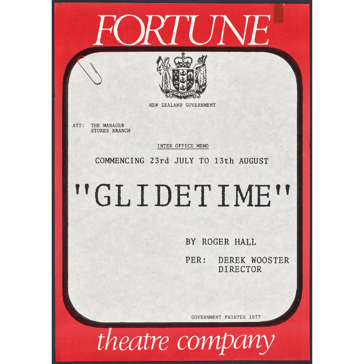 Fortune Theatre: Ephemera