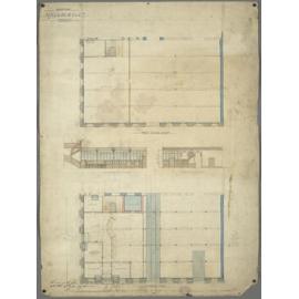 New Zealand Loan and Mercantile Agency Company, plan for additions to building, Dunedin