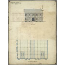 New Zealand Loan and Mercantile Agency Company, plan for additions to building, Dunedin