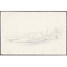 [Sketch of harbour, Scotland]