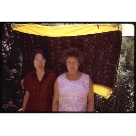 Elizabeth Hopkins and Janet Frame