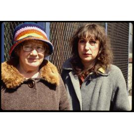 Janet Frame and Sally Hopkins