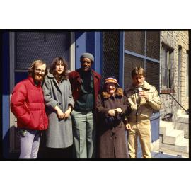 Group at Baltimore, including Janet Frame