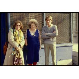 Jackie Davison, Janet Frame, and Bernie Norman