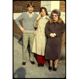 Bernard Norman, Jackie Davison, and Janet Frame