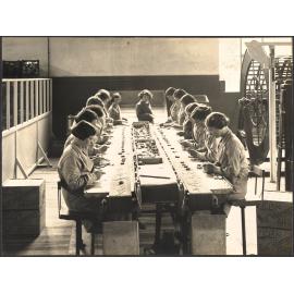 Packing Filled Match Boxes from Conveying Belt