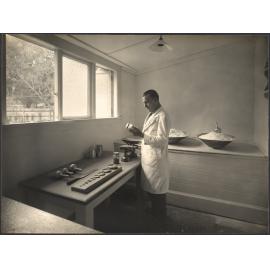 Laboratory, where the match ingredients are prepared prior to mixing