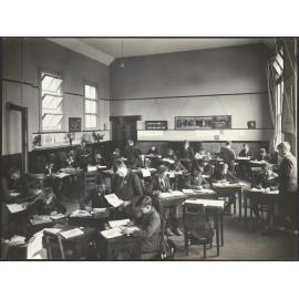 Geography [?] class, Dunedin North Intermediate School [?]