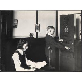 A School Broadcast 'Station' (Station D.N.I.), Dunedin North Intermediate School