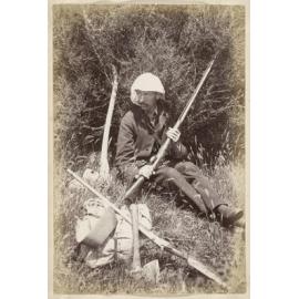 Henry. (Taken during an expedition through the timber belt.)