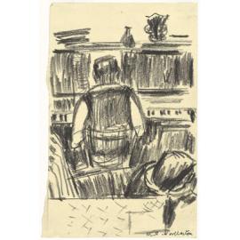 Deci at piano in shirt sleeves