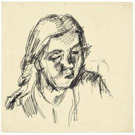 Artist’s daughter, Anna Woollaston