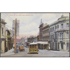 Rattray St. and Cable Tram, Dunedin, N.Z.
