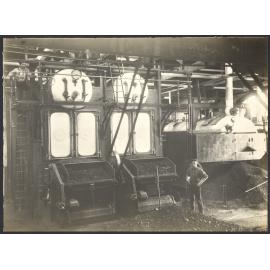 Machinery in engine room