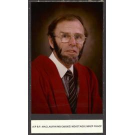 Associate Professor B.P. Maclaurin