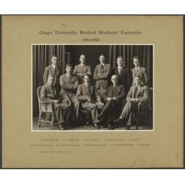 Otago University Medical Students' Executive 1931-1932
