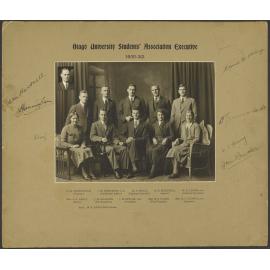 Otago University Students' Association Executive 1931-32