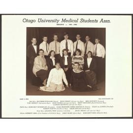 Otago University Medical Students Association Executive 1991-1992