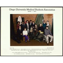 Otago University Medical Students Association Executive 1990-91