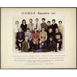 Otago University Medical Students Association Executive 1982