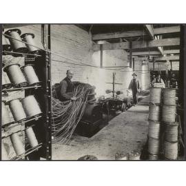 Twine manufacture at Donaghy's factory