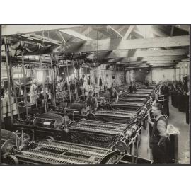 Machinery and workers inside Donaghy's factory