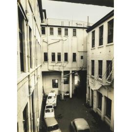 Stableyard and entrance, Inland Revenue Building