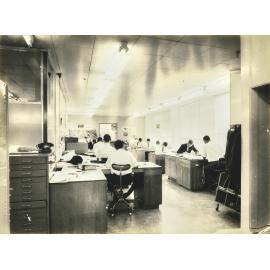 Ministry of Works roading draught room, State Insurance Building