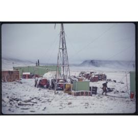 The one-only snow fall during winter 1970