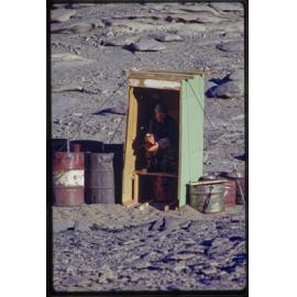 The loo, and drums to be disposed of out of the valley in early summer