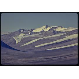 Alpine glaciers on south side of valley