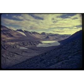 The Wright Valley with Lake Vanda, and the Dais beyond