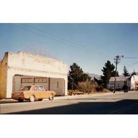 Mansor's Drapers during demolition, Main Street, Cromwell
