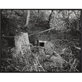 Sad remains of Frame home, Willowglen, Oamaru