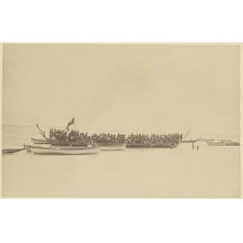 Canoes, Flag and Fijians