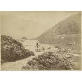 The Remarkables from Kawarau Falls, Wakatipu N.Z.