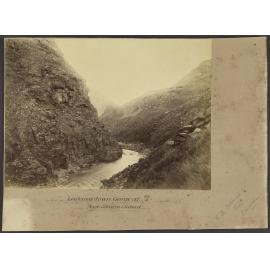 Looking down Gorge at 22/0. Deep Stream Contract